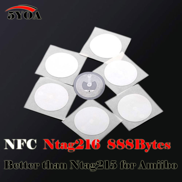 10pcs%20NFC%20Ntag216%20888%20Bytes%20Tag%20Sticker%20Label%20Key%20Tags%20Token%20Patrol%20Badge%20-%20Image%205