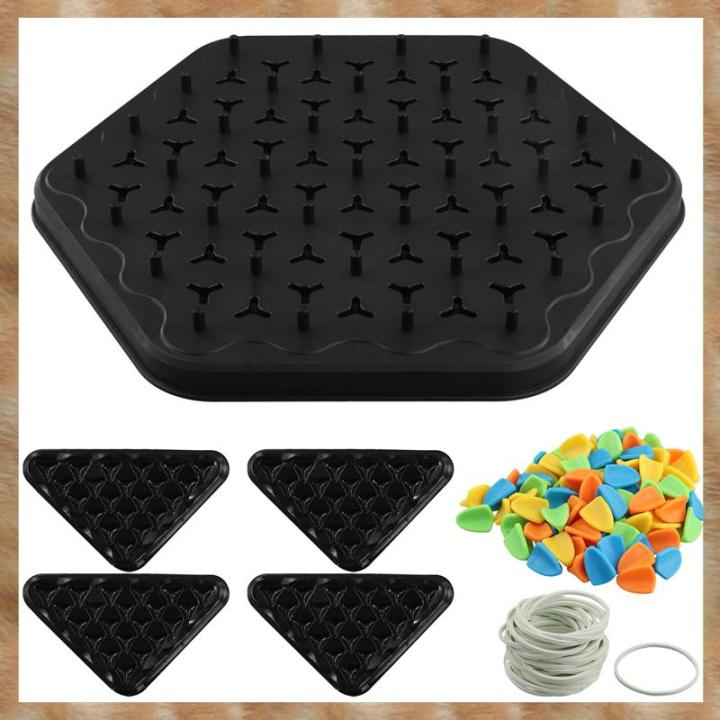 Chain Triangle Chess Game Triggle Rubber Band Game | Daraz.lk