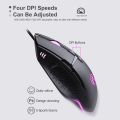 iMice T91 Button Design USB Wired Gaming Mouse Computer Gamer 7200 DPI Optical Mice for Laptop PC Game Mouse Custom Macros. 