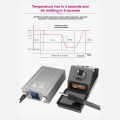 T12-X Plus Solder Station 75W Digital Display Constant Temperature with T12 Tips for Mobile Phone Repair Welding Tools UK Plug. 
