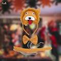 Kids Animals Costume Set Headdress for New Year Stage Performance Holiday Brown. 