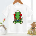 Summer New Children's Clothing Dinosaur Cartoon Print Children Boy Boy T-shirt Short Sleeve Round Neck Casual Tops Clothes Tee. 