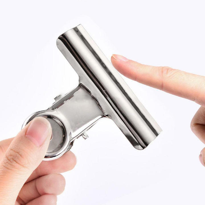 Stainless%20Steel%20Bulldog%20Clips%20Metal%20Office%20Paper%20Clip%20Binder%20Grip%20Clamp%2075mm%20-%20Image%205