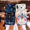 Casinglee For VIVO Y90 Case Cute Doraemon Soft Shockproof Cartoon Design Couple Full Protection Back Cover VIVO Y90 Phone case For girls and Boys. 