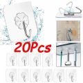 wall rack 1/10/20pcs Strong Adhesive Wall Hooks Hanging Sticker Self-Adhesive Hooks Key Holder Bathroom Towels Rack Clothes Bag Hanger. 