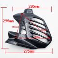 Radiator Panel Cover Fan Cover Radiator Protection Grille Carbon Fiber Pattern for Yamaha NMAX 155 NMAX155 V2 2020 2021. 
