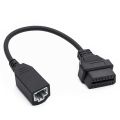 OBD2 Cable for Honda 3Pin OBD1 Adapter OBD2 OBDII for Honda 3 Pin to 16 Pin Connector Compatible Diagnostic Tool. 