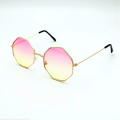 Irregular Shape Glasses Fashion Metal Sunglasses Unique Frame Design Girls Fashion Eyewear UV Protection Stylish Irregular. 