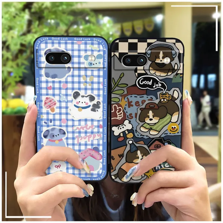 Protective%20Waterproof%20Phone%20Case%20For%20Google%20Pixel%207A%20Silicone%20Back%20Cover%20TPU%20Dirt-resistant%20Phone%20Pouch%20Animals%20Cute%20-%20Image%205