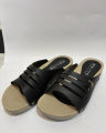 Comfy Shoe Multi-Strap Flat Slides. 