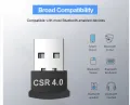 Mini USB Wireless Bluetooth CSR 4.0 Dual Mode Adapter Dongle Driver for Windows 10 8 7 Vista XP Linux PC V4.0 Blue Tooth Adapter. 