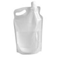 2L Transparent Water Container Portable Drinking Water Container Small Mouth Handle No Leakage Outdoor Sports Supplies. 