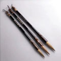 【Parchment & Lace】6pcs L/S/M Wooden Calligraphy Brush Pen Set Chinese Calligraphy Painting Brush Pen Wool Weasel Hair Regular Script Writing Brush. 