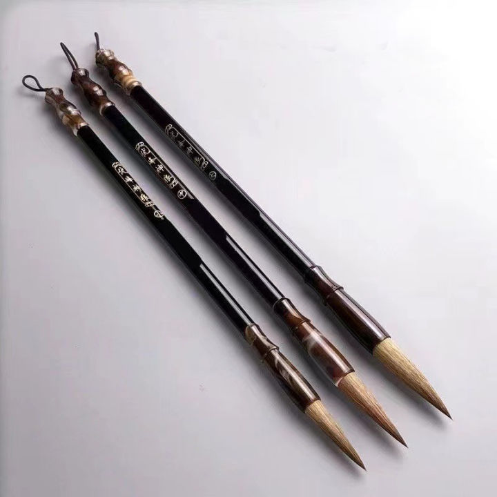 %E3%80%90Parchment%20&%20Lace%E3%80%916pcs%20L/S/M%20Wooden%20Calligraphy%20Brush%20Pen%20Set%20Chinese%20Calligraphy%20Painting%20Brush%20Pen%20Wool%20Weasel%20Hair%20Regular%20Script%20Writing%20Brush%20-%20Image%204