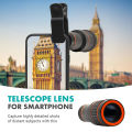 8X 12X Mobile Phone Telephoto Lens Hd Camera Zoom External Phone Zoom Lens Telescope Lens Mobile Phone Optical Telephoto Lens. 