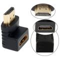 Fedus L Shape HDMI Male to HDMI Female Jointer Cable Converter. 