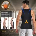 Men Waist Trainer Sauna Vest Fitness Corset Abdomen Slimming Body Shaper Belly Reducing Shapewear Burn Fat Shirt Trimmer BeltHats & Caps. 