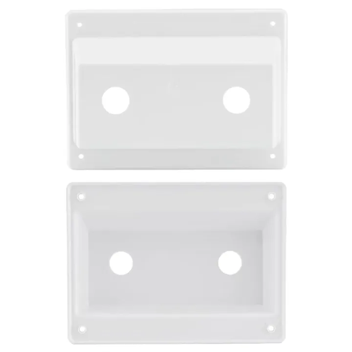 2Pack%20Faucet%20Bezel%20Stand%20Off%20Faucet%20Cover%20Faucet%20Mount%20Kit%20for%20RV%20Campers%20Trailer%20Shower%20Plate%20Replacement%20Part%20-%20Image%205