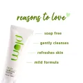 Hello Aloe Skin Loving Face Wash  Gentle Cleanser  SLS Free, 100% Vegan. 