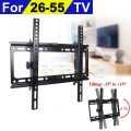 TV Wall Mount Bracket 26-55 inch Flat Panel 15 Degrees Tilt Angle 32 40 42 43 49 50 52 55 inch LCD LED Bracket. 