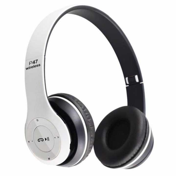 P47%20Bluetooth%204.1%20Headphone%20Wireless%20Headband%20Earphone%20Hands%20Free%20Music%20Headset%20With%20MF/TF%20&%20AUX%20ports%20,%20P47%20Cat%20Ears%20-%20Image%205