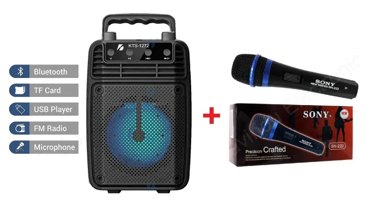 Wireless%20Portable%20Karaoke%20Speaker%20With%20Wired%20Microphone%20Support%20Bluetooth,%20Mic,%20FM%20Radio,%20TF%20Memory%20Card%20Reader%20and%20USB%20Pen%20Drive%20-%20Image%203