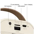 K12 Bluetooth Karaoke Machine Portable 5.3 PA Speaker System with Dual Wireless Microphones for Home Family Parties, Singing, and Fun. Rechargeable Speaker with LED Lights, High Bass, USB/SD Card Support, Perfect for Kids, Adults, and Special Occasions. 
