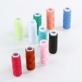 【WEJA】39Pcs Mixed Colors 100% Polyester Yarn Sewing Thread Roll Machine Hand Embroidery 200 Yard Each Spool For Home Sewing Kit. 