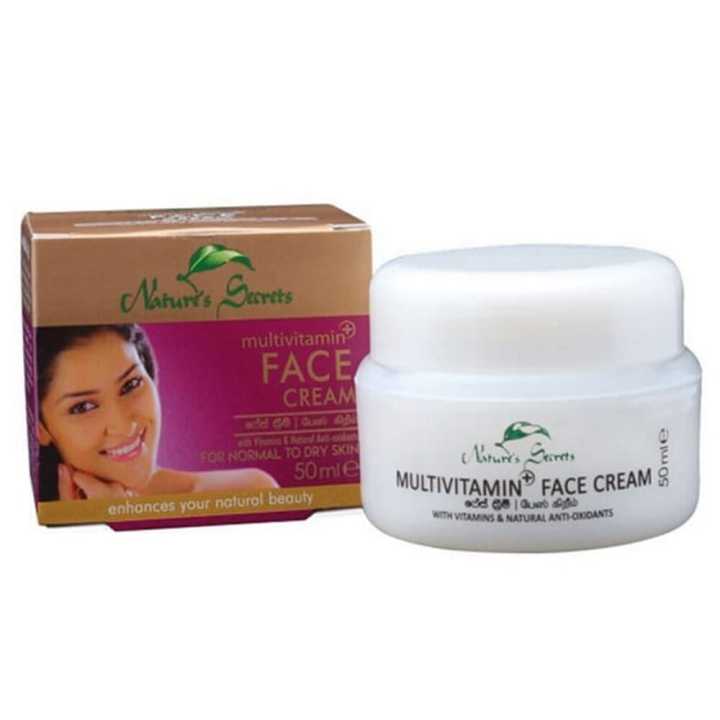 Nature's Secrets Multivitamin Face Cream 50ml