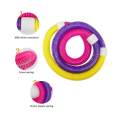 Multifunctional Massage Sport Hula Hoop Bodybuilding Waist Slimming Soft Hula Hoop Sport Weight Loose Equipment. 