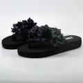 【BestGO】 Women Muffin Flat Bottom Slippers Sandals Home Bathroom Beach Flip Flops Shoes. 
