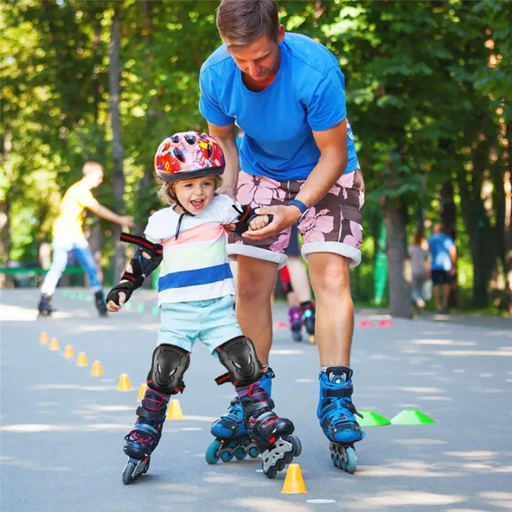 6pcs/set%20Skateboard%20Ice%20Roller%20Skating%20Protective%20Gear%20Elbow%20Pads%20Wrist%20Guard%20Cycling%20Riding%20Knee%20Protector%20For%20Kids%20Men%20Women%20-%20Image%202