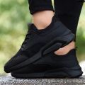 Black Leisure Deodorant Room Work Chef Work Shoes Oilproof and Abrasion Resistant Non-Slip Men's Kitchen Board Shoes Cloth Shoes Breathable 〃 Shoes …；. 