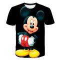 Cartoon Disney Mickey Mouse T Shirts Kids Boys and Girls 2023 New Summer Tops Tees Children Short Sleeve Cartoon Casual T-Shirts. 