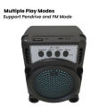 Wireless Portable Mini Speaker HF-185 Extra Bass With Bluetooth, FM Radio, USB Pen Drive. 