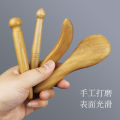 Fragrant Wood Muscle-Poking Stick Massage Manual Acupuncture Pen Pedicure Cone Scraping Massage Press Foot Sole Triangle Finch Meridian Pressure Point Pen Set. 