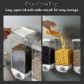 Cereal Dispenser / Dry Food Dispenser Wall Mounted High Capacity Single Piece Home Food Dispenser. 