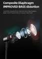 Lenovo HE05X Ⅱ Bluetooth 5.0 Neckband Earphones Wireless Earbuds Magnetic Neckband Earphone Waterproof Sport Headset with Mic. 