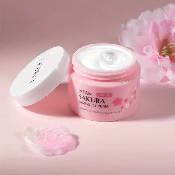 LAIKOU%20Japan%20Sakura%20Essence%20Face%20Cream%2030g%20/%2025g%20%E2%80%93%20Brightening%20&%20Hydrating%20Daily%20Moisturizer%20with%20Niacinamide,%20Vitamin%20C%20&%20Hyaluronic%20Acid%20for%20All%20Skin%20Types%20-%20Image%203