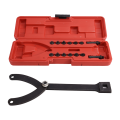 Spanner Wrench Adjustable Spanner Wrench Set Variable Pin Spanner Wrench for Cars, Motorcycles 15PCS. 
