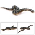 New Realistic Rubber Toy Snake North Green Anaconda Scary Halloween Props Toy. 