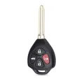 For Toyota Camry Corolla Avalon Venza 4 Buttons Remote Car Key Case Shell. 