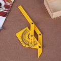 Angle Ruler Protractor Corner Angle Finder Carpentry Tools 0° To 180° Protractors For Woodworking Plastic Angles Conveyor Tool. 