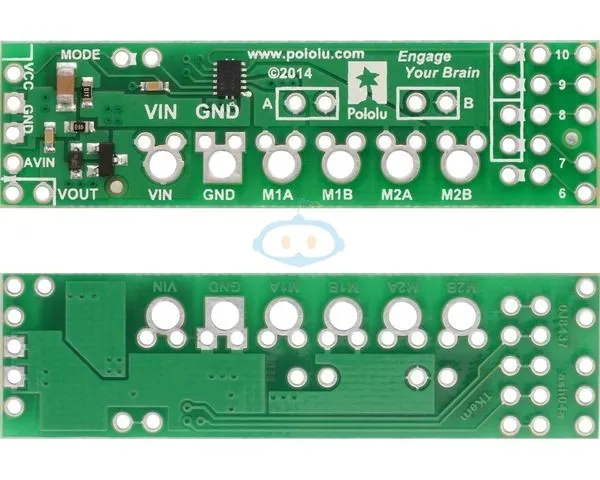 Pololu DRV8835 Dual Motor Driver Shield for Arduino