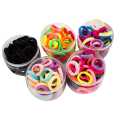 100pcs Multi Color Small Size Elastic Hair Bands Hair Rubber Band For Kids/Girls/Women girly cute fashion rubber band elastic hair rope hair accessories. 