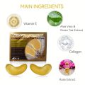 Hydrating Eye Care Under Eye Crystal Mask Golden Under Eye Patches For Women and Men. 