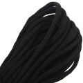 2X Paracord 550 Parachute Rope 7 Core Strand for Climbing Camping Buckle Rope Black 25FT. 