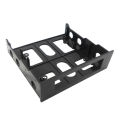 Hard Drive Mounting Bracket-1 x 3.5 inch to 5.25 inch Drive Bay Computer Case Mounting Bracket
1 pack x screws-Black. 