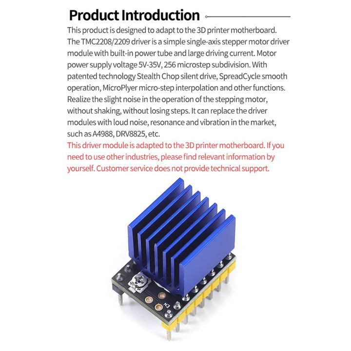 5Set%20Stepper%20Motor%20Driver%20Kit%20Motor%20Drive%20Module%20W/Heat%20Sink%205.5-28V%20MKS%20TMC2209%20-%20Image%204