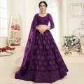 Beautiful Bridal Wear Lehenga Unstitched with Shawl. 